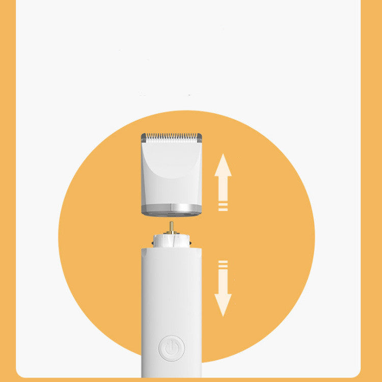 4 in 1 Electric Pet Grooming Kit - Hair Trimmer, Clippers, Nail Grinder for Cats & Dogs