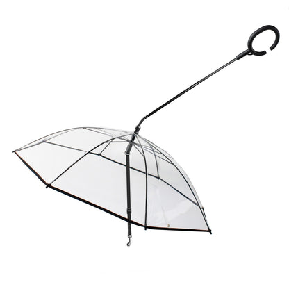 Transparent Pet Dog Umbrella